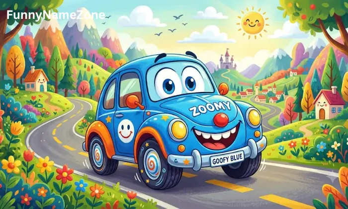 Funny Blue Car Names Funny Blue Car Names