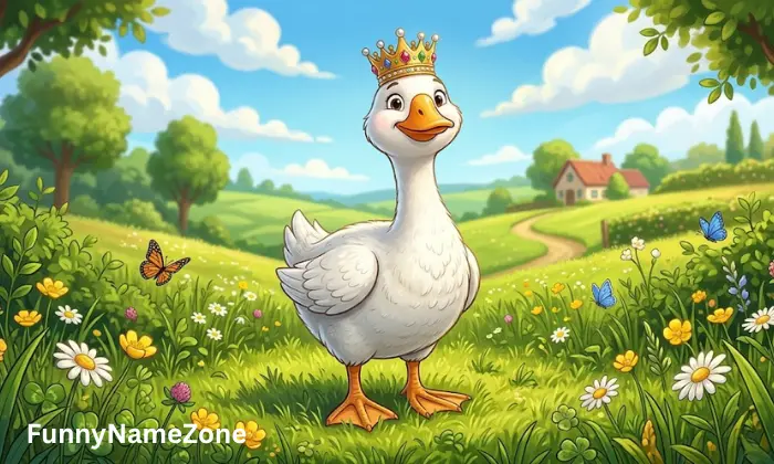 Funny Goose Names Girl