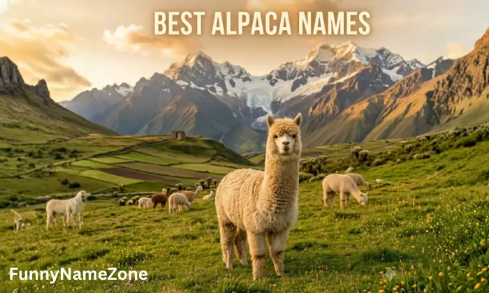 Alpaca Names Boy