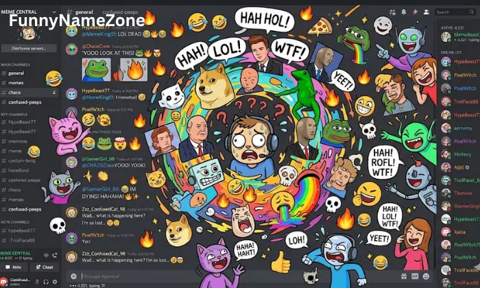 Funny Discord Name Ideas