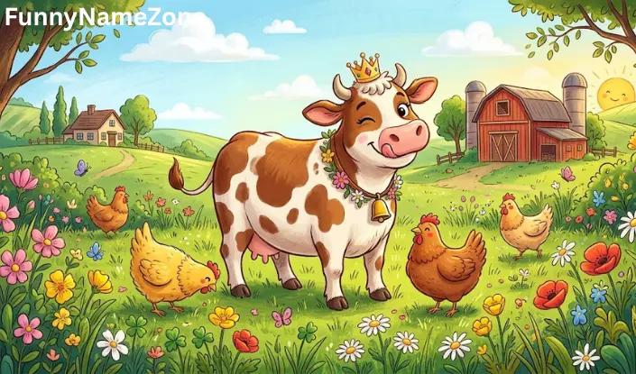Funny Cow Names Girl