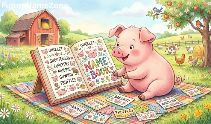Funny Pig Names Puns