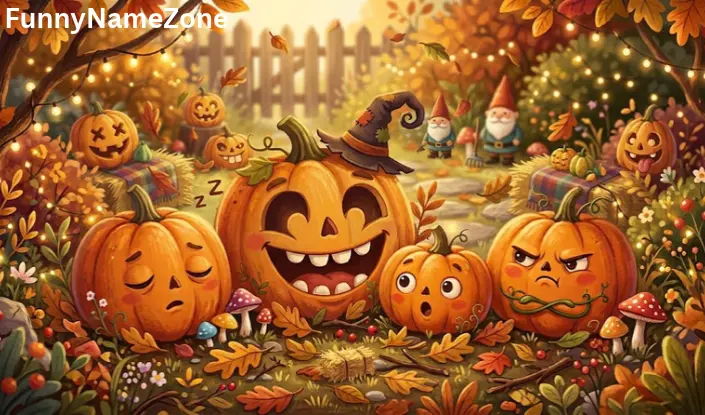 Funny Pumpkin Names for Halloween