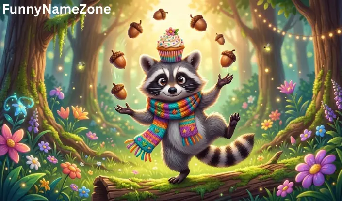 Funny Raccoon Names Girl