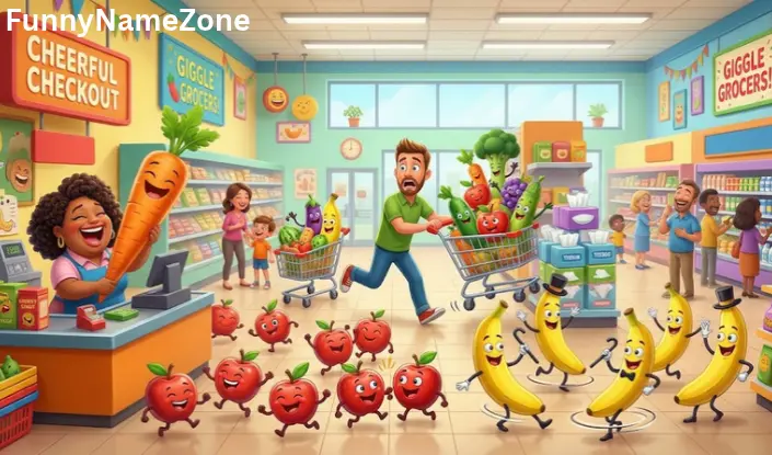 Funny Supermarket Names for Games